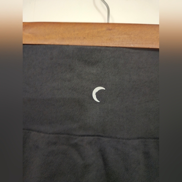 NWT Zyia Active Ombre Black White Performance Leggings Seamless - Picture 4 of 6